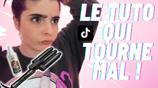 À LA BASE C'ETAIT UN TUTO COIFFURE DE TIKTOK!