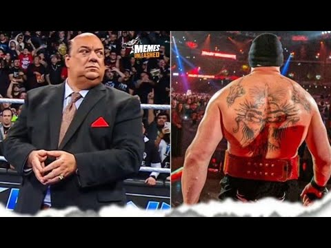 Breaking News! Paul Heyman  Bringing Back Brock Lesnar In WWE.