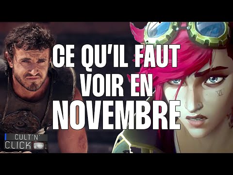 Les sorties du mois : GLADIATOR 2, la série DUNE, ARCANE, VAIANA...