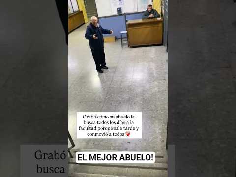 SU ABUELO LA BUSCA EN LA UNIVERSIDAD TODAS LAS NOCHE