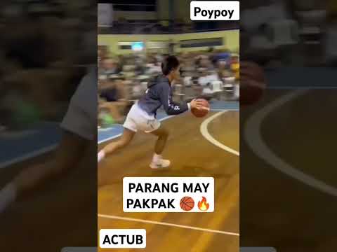PARANG MAY PAKPAK ITO SI POYPOY 🏀🔥