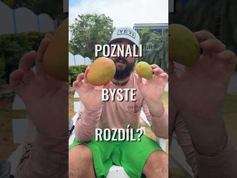 Jaký je rozdíl mezi divokým mangem a tím v obchodě? #shorts