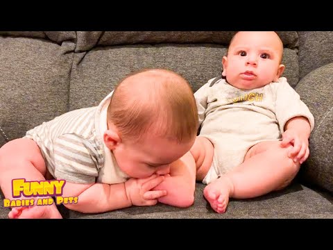 Best Videos Of Funny Twin Babies Compilation #2 - Try Not to Laugh | Funny Baby Videos