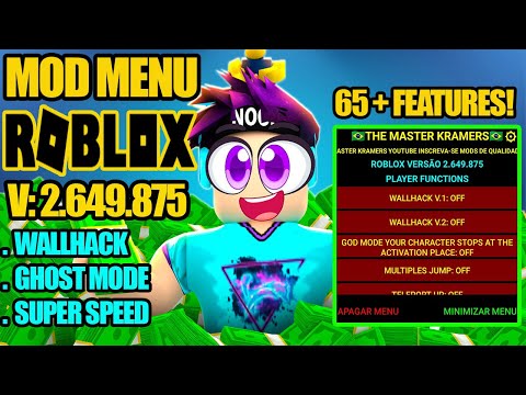 ROBLOX MOD MENU V2.649.875 SAIU NOVA ATUALIZAÇÃO DOWNLOAD!