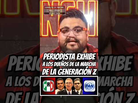 Valiente Periodista hizo pedazos a los malandros que crearon la marcha de la Generaci贸n Z!