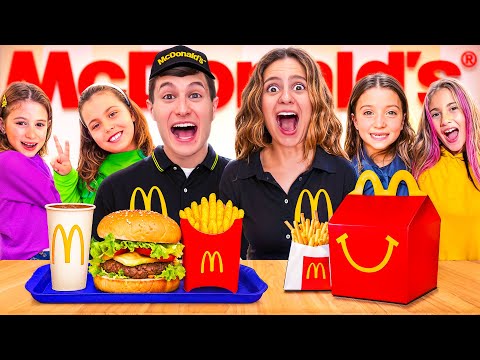 HO APERTO UN MC DONALD’S IN CASA CON TUTTI I NOSTRI AMICI YOUTUBER NELLA VITA REALE PER 24 ORE!🍟