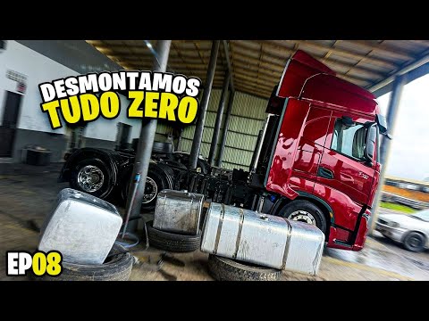 DESMONTAMOS TUDO MEU IVECO NOVO 😱 PROJETO IVECO EP8