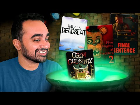 I played my chat's favorite Scary Steam Games