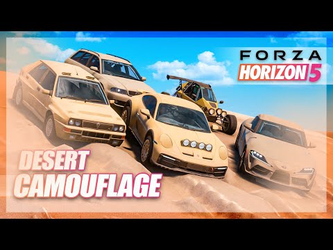 Forza Horizon 5 - Camouflage Desert Edition!