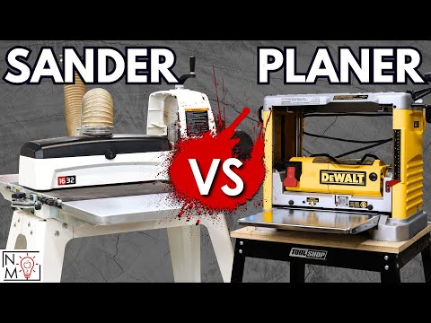 Thickness Planer vs Drum Sander – Which One Do You Need and WHY?