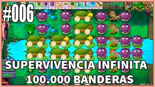 "Supervivencia Infinito Piscina" 1 000 Banderas - Parte #006 - Gameplay - Español - No Comentado