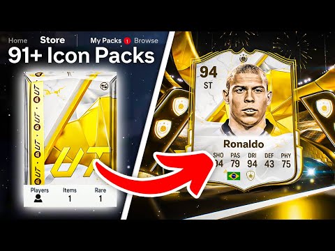 91+ BASE ICON PACKS! 🥳 FC 25 Ultimate Team