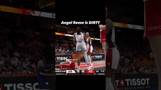 😭 Angel Reese INJURES Czech player | World Cup USA WNBA women's basketball NBA #shorts #short #wnba