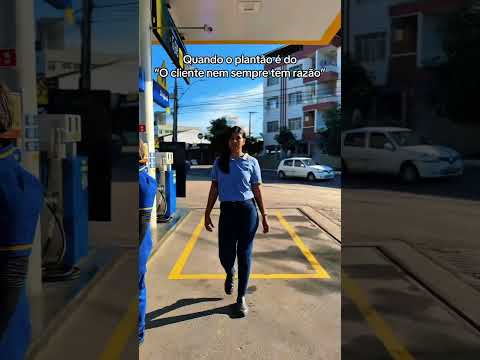 Quando o cliente nem smp tem razão! #fyp #postodegasolina #frentista #barraco #emalta  #cliente