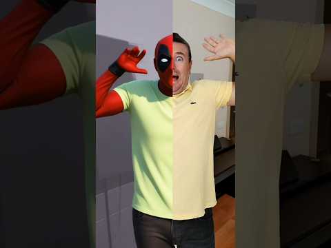 Deadpool vs Dad ๐๐ช #shorts #melisa