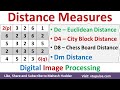 Distance Measures in Digital Image Processing
