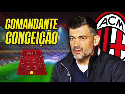 El XI de SERGIO CONCEIÇAO en el MILAN: Su estilo de juego