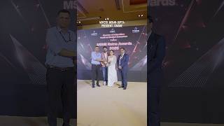 Proud to receive MSME Ratna Award 2025, honoured by Dr. Ranjeesh (IAS) & Shri Mukesh Mohan Gupta.
