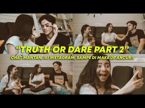 TRUTH OR DARE PART 2!! FT RIZKY DAN KAK RIZKINA NAZAR!!