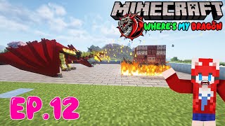 Minecraft - มังกรฉันอยู่ไหน EP.12 สร้างเตาเผาแร่มังกรไฟโหด !!