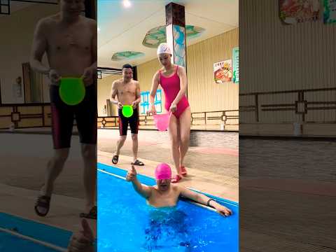 Swimming Pool 👙 🥽 Swimming Cap 🤪😚✌️#shorts #swimming #fitness #flyboard #bluesilver #waterpark