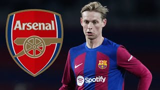 🚨 Arsenal Eyeing Barcelona’s Frenkie de Jong – HUGE Transfer Incoming? 🔥