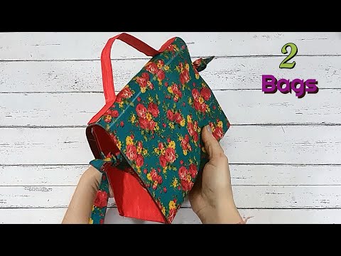 2 Different Bags for Different Uses, Step by Step Tutorial