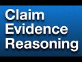 Mastering Claim Evidence Reasoning Techniques
