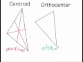 Centroid and Orthocenter Concepts