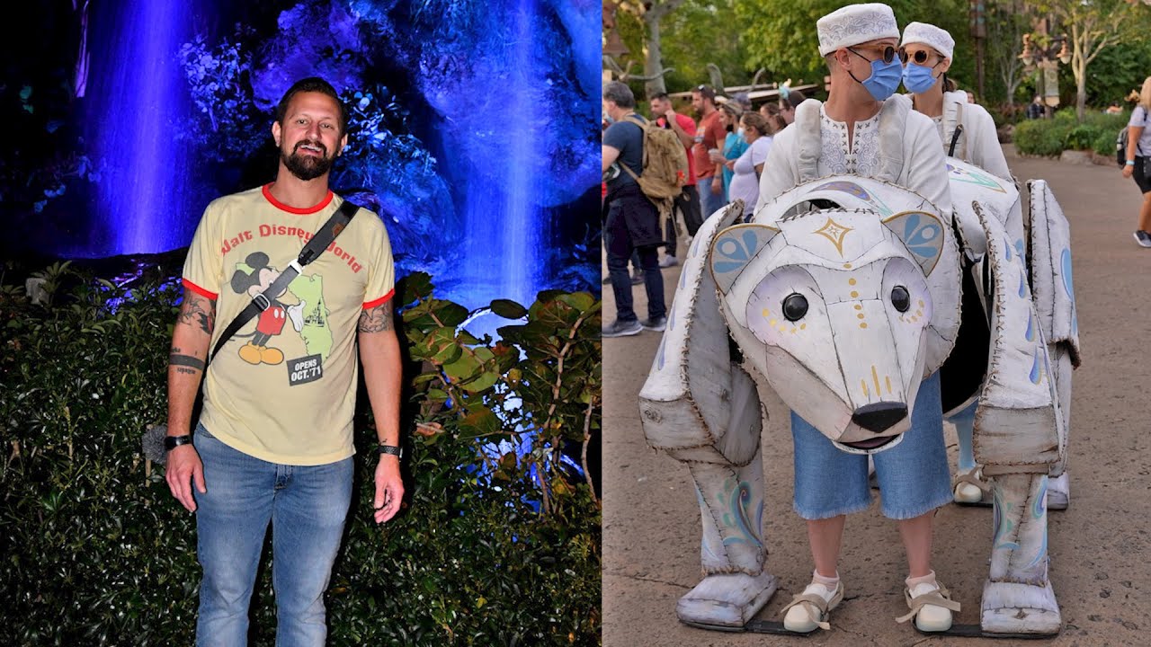 Christmas At Disney's Animal Kingdom! Holiday Puppets Are Out, Rides & More Night Time Fun! The Tim Tracker