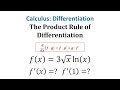 Understanding Derivatives and Product Rule