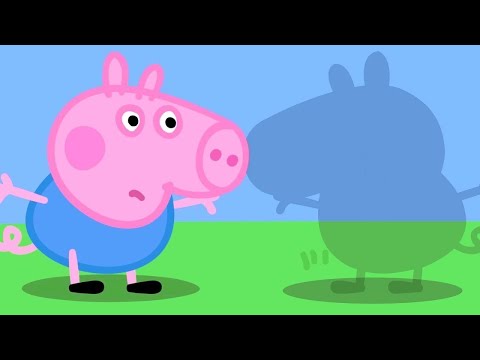 Peppa Pig and George Play with Shadows and Light Again 🐷 👤