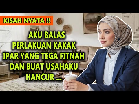 AKU BALAS PERLAKUAN KAKAK IPAR YANG TEGA FITNAH DAN BUAT USAHAKU HANCUR #drama #novelromantis