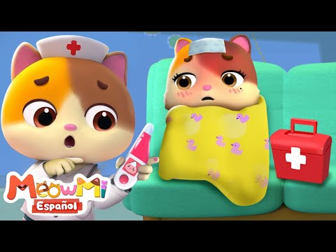 Mamá Está Enferma | Canciones Infantiles | MeowMi Family Show Español🐱