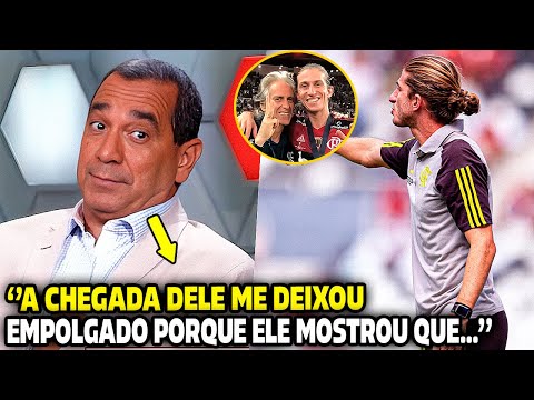 🚨 EMPOLGOU! MÍDIA PAULISTA FICOU IMPRESSIONADA COM A POSTURA DE FILIPE LUIS AO CHEGAR NO FLAMENGO!