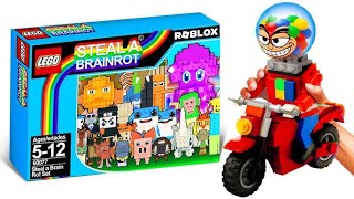 ¡La CAJA MISTERIOSA DE LEGO Steal A BRAINROT! 🚲📦Minifiguras ESOK SEKOLAH, CHICLETEIRA y Bicicleteira
