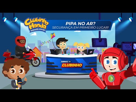 Clubinho Honda: Aventuras no trânsito | Episódio #17 - Pipa no Ar? Segurança em primeiro lugar!