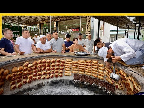 You Will See a Scene Beyond Your Imagination!!  - Uzbekistan Street Food in Namangan