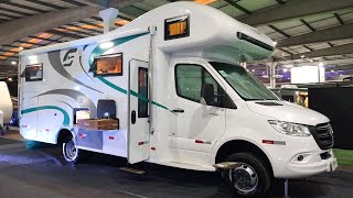 VENDE-SE! GLOBE MOTORHOMES, SEMI NOVO. SPRINTER CHASSI CABINE, 2024, CNH B. DORMEM E VIAJAM 6.