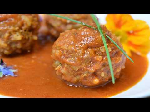 Boulettes de viande au riz et à la sauce tomate : Pour toute la famille