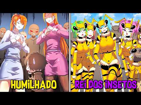 TRAÍDO e HUMILHADO por ser BAIXO Ele RETORNOU como o REI DOS INSETOS CÓSMICOS (1-4) - Manhwa Recap