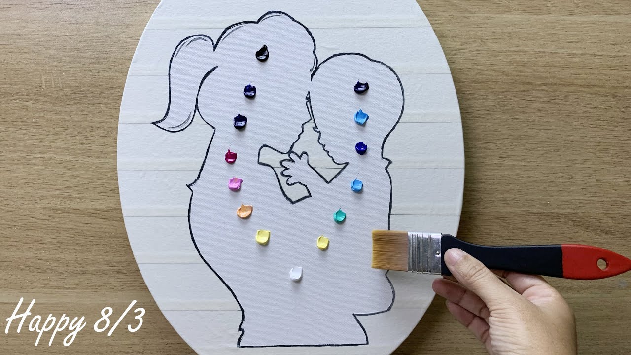 Silhouette Art - Happy Women's Day