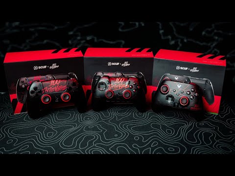 OUR OFFICIAL SCUF x 100 THIEVES CONTROLLERS