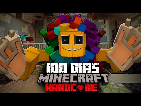 Sobreviví 100 días En Un Apocalipsis de Poppy Playtime En Minecraft HARDCORE... Esto fue lo que pasó