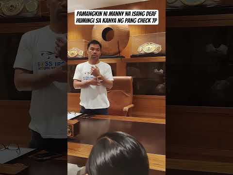 Humingi ng pang check up ang pamangkin ni Manny #mannypacmanpacquiao #viral #trrndingshorts