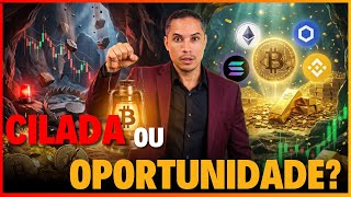 BITCOIN DERRETEU … OPORTUNIDADE OU CILADA? EP:1084