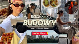 BUDOWLANY VLOG 🏠/ uciekam z budowy / życie w Nowym Jorku? / mega niespodzianka od Micha / lato vibes