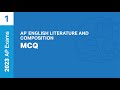 Mastering AP English Literature MCQs