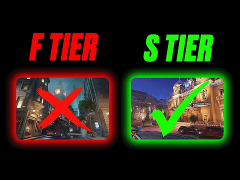 The OFFICAL Overwatch Map Tier List - These Maps NEED REWORKS