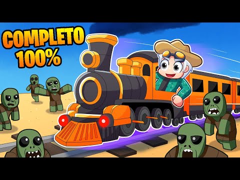 ¡COMO JUGAR y LLEGAR AL FINAL en RIELES MUERTOS Roblox! Dead Rails